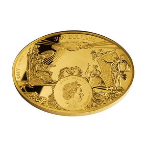 Niue / Gold Half Kilo 2017 Four Emperors’ Yacht - obverse photo