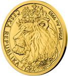 Gold Twenty-fifth Ounce 2021 Czech Lion: Photo Coin, Niue, Gold Twenty-fifth Ounce 2021 Czech Lion / thumbnail