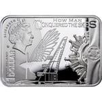 Niue / Silver Ounce 2010 Glider - reverse photo