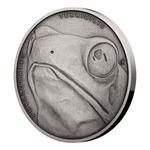 Silver Ounce 2019 Animal Champions - Golden Poison Frog: Photo Coin, Niue, Silver Ounce 2019 Animal Champions - Golden Poison Frog / thumbnail