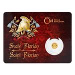Gold Half Gram 2018 Saint Florian: Photo Coin, Niue, Gold Half Gram 2018 Saint Florian / thumbnail