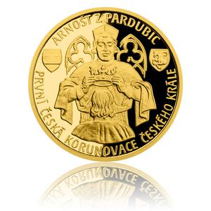 Niue / Gold Quarter Ounce 2017 Arnost of Pardubice - reverse photo