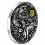 Silver Two Ounces 2022 Shaolin Snake: Photo Coin, Niue, Silver Two Ounces 2022 Shaolin Snake / thumbnail
