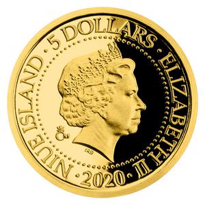 Niue / Gold Half Gram 2020 Castle Lednice - obverse photo