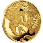 Gold Ounce 2025 Cranes: Photo Coin, Niue, Gold Ounce 2025 Cranes / thumbnail