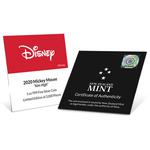 Silver Ounce 2020 Disney Mickey Mouse - Aim High: Photo Coin, Niue, Silver Ounce 2020 Disney Mickey Mouse - Aim High / thumbnail