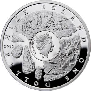 Niue / Silver Ounce 2010 Fire - reverse photo