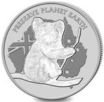 Silver Two Ounces 2020 Preserve the Planet - Australian Koala: Photo Coin, Niue, Silver Two Ounces 2020 Preserve the Planet - Australian Koala / thumbnail