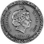 Silver Two Ounces 2019 Geisha: Photo Coin, Niue, Silver Two Ounces 2019 Geisha / thumbnail