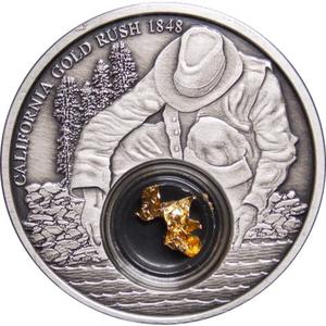 Niue / Silver Ounce 2016 California Gold Rush - reverse photo