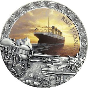 Niue / Silver Two Ounces 2020 Titanic - reverse photo