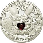 Niue / One Dollar 2010 Year of the Rabbit - obverse photo