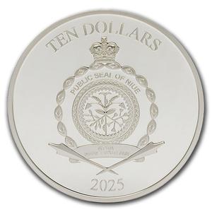 Niue / Silver Three Ounces 2025 Star Wars - Yoda - obverse photo