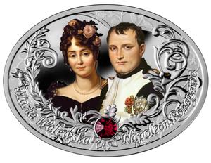 Niue / One Dollar Silver 2014 Napoleon and Maria Walewska - reverse photo