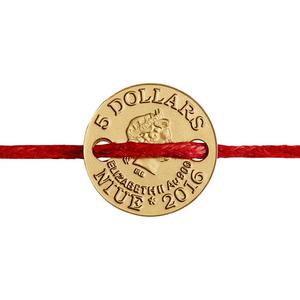 Niue / Five Dollars Gold 2016 Ladybug - obverse photo