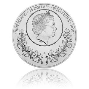 Niue / Silver Ten Ounces 2018 Establishment of Czechoslovakia - obverse photo