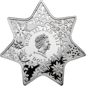 Niue / Silver Ounce 2012 Christmas - Star - obverse photo