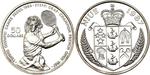 Fifty Dollars 1989 Steffi Graf - 2: Photo Coin, Niue, Fifty Dollars 1989 Steffi Graf - 2 / thumbnail