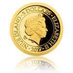 Gold Half Gram 2017 Prague Castle: Photo Coin, Niue, Gold Half Gram 2017 Prague Castle / thumbnail