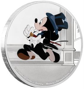 Niue / Silver Ounce 2017 Mickey - Delayed Date - reverse photo