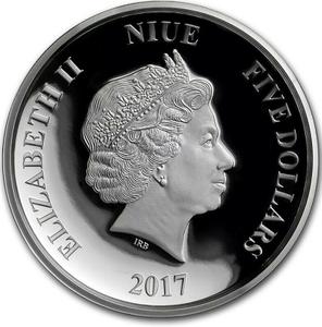 Niue / Silver Two Ounces 2017 Star Wars - Darth Vader - obverse photo