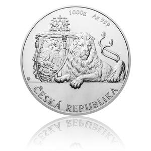 Niue / Silver Kilo 2018 Czech Lion - reverse photo