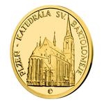 Gold Half Gram 2020 Pilsen - Cathedral of St Bartholomew: Photo Coin, Niue, Gold Half Gram 2020 Pilsen - Cathedral of St Bartholomew / thumbnail