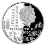 Silver Ounce 2020 Nikola Tesla: Photo Coin, Niue, Silver Ounce 2020 Nikola Tesla / thumbnail