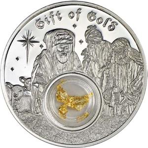 Niue / Silver Ounce 2017 Three Wise Men - Gift of Gold - reverse photo