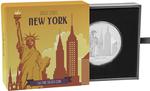 Silver Ounce 2017 Great Cities - New York: Photo Coin, Niue, Silver Ounce 2017 Great Cities - New York / thumbnail