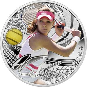 Niue / Silver Ounce 2015 Agnieszka Radwańska - reverse photo