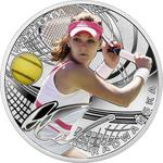 Silver Ounce 2015 Agnieszka Radwańska: Photo Coin, Niue, Silver Ounce 2015 Agnieszka Radwanska / thumbnail