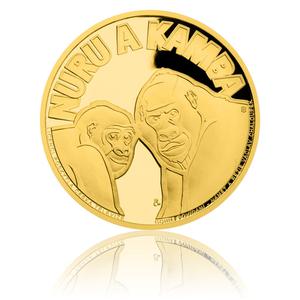 Niue / Gold Ounce 2015 Gorillas Fairy Tales - reverse photo