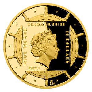 Niue / Gold Quarter Ounce 2021 Polar Explorers - North Pole - obverse photo