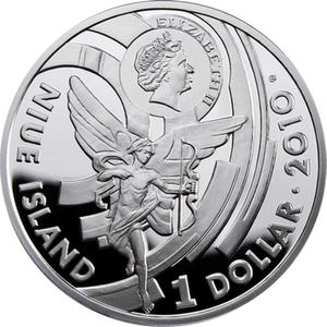 Niue / Silver Ounce 2010 Paris and Helen - obverse photo