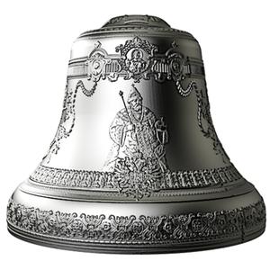 Niue / Silver Four Ounces 2017 Tsar Bell - reverse photo