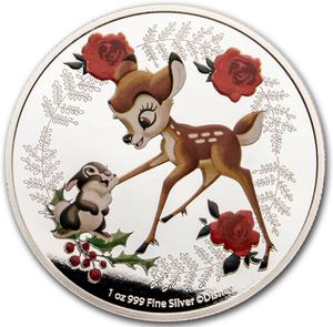 Niue / Silver Ounce 2020 Disney - Season's Greetings - reverse photo