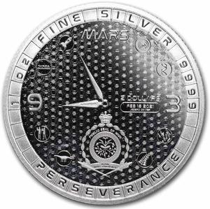 Niue / Silver Ounce 2021 Perseverance Mars Rover - obverse photo