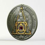 Silver Two Ounces 2021 Nicolas Flamel: Photo Coin, Niue, Silver Two Ounces 2021 Nicolas Flamel / thumbnail