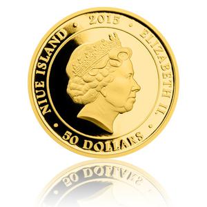 Niue / Gold Ounce 2015 Maxipes Fík - obverse photo