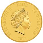 Gold Quarter Ounce 2017 Mickey - Delayed Date: Photo Coin, Niue, Gold Quarter Ounce 2017 Mickey - Delayed Date / thumbnail