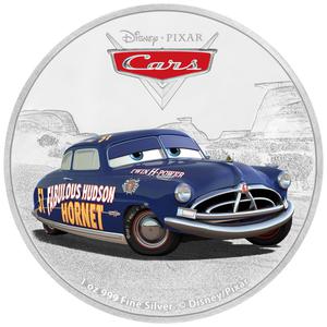 Niue / Silver Ounce 2017 Cars - Doc Hudson - obverse photo