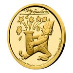 Gold Tenth-Ounce 2019 Four Leaf Clover - Myšpulín: Photo Coin, Niue, Gold Tenth-Ounce 2019 Four Leaf Clover - Myšpulín / thumbnail