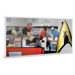 Niue / Silver Five Grams 2019 Star Trek Cats - reverse photo