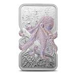 Silver Ounce 2025 Nature's Grip - Giant Pacific Octopus: Photo Coin, Niue, Silver Ounce 2025 Nature's Grip - Giant Pacific Octopus / thumbnail