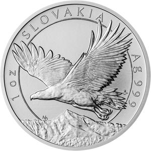 Niue / Silver Ounce 2023 Slovakia Eagle - reverse photo