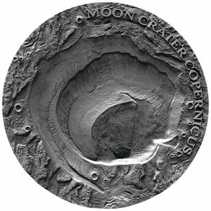 Niue / Silver Ounce 2019 Crater Copernicus - reverse photo