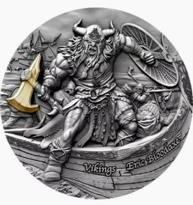 Niue / Silver Two Ounces 2020 Eric Bloodaxe - reverse photo