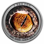 Niue / Silver Half Ounce 2021 Satanic Leaf-Tailed Gecko - reverse photo