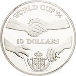 Fifty Dollars 1991 World Cup 1994: Photo Coin, Niue, Fifty Dollars 1991 World Cup 1994 / thumbnail